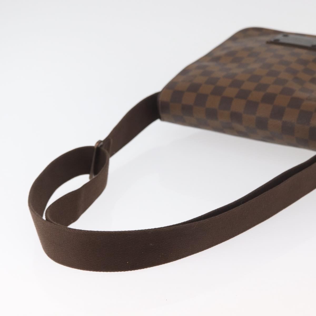 Louis Vuitton Brooklyn Damier Brown Canvas Handbag (Pre-Owned)