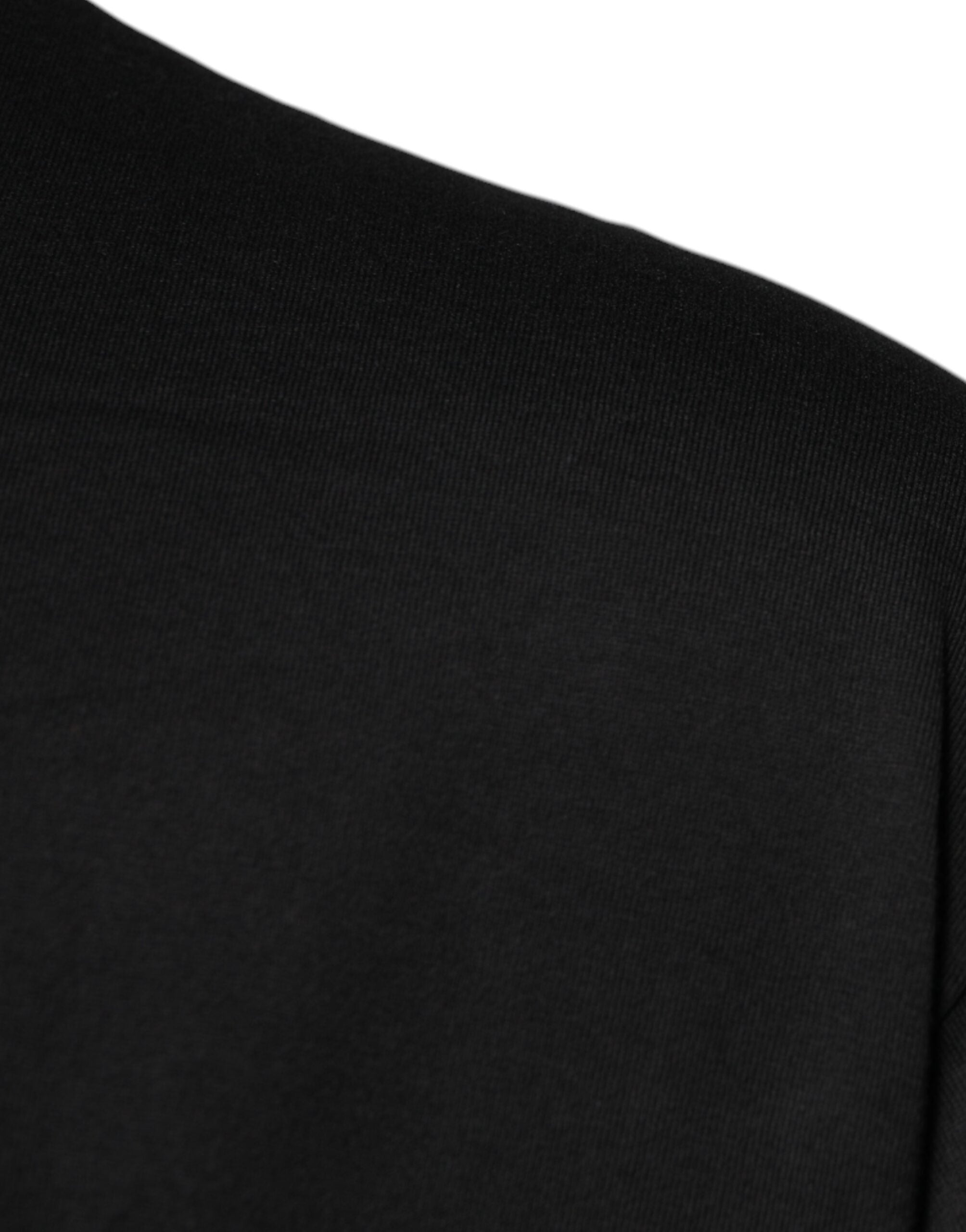 Dolce & Gabbana Black Logo Crew Neck Short Sleeves Men's T-shirt