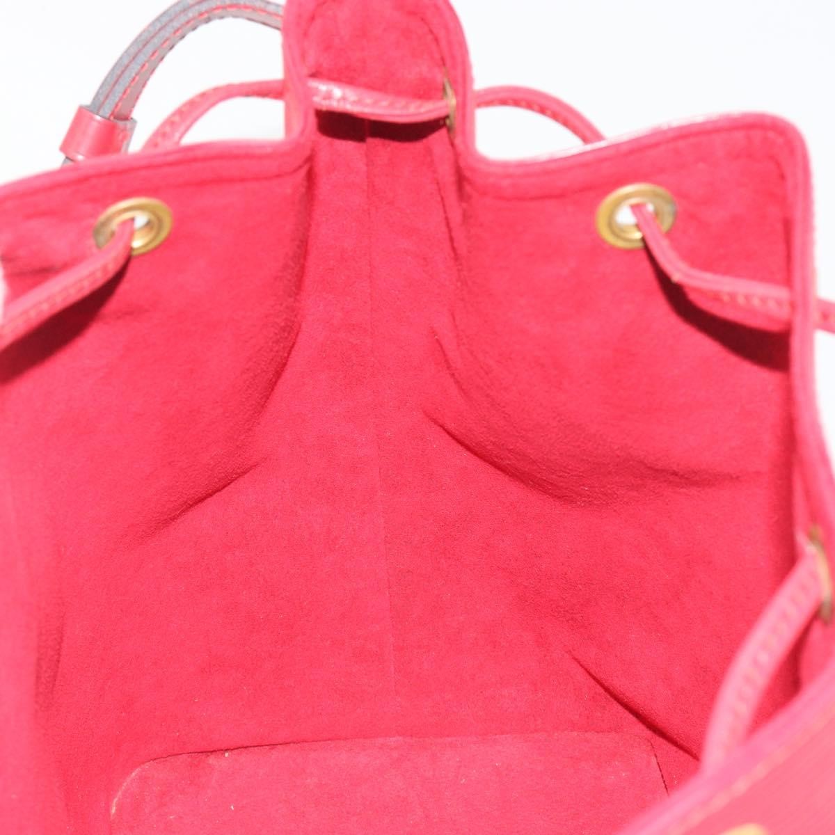 Louis Vuitton Petit Noe Epi Leather Red Leather Shoulder Bag Bag (Pre-Owned)