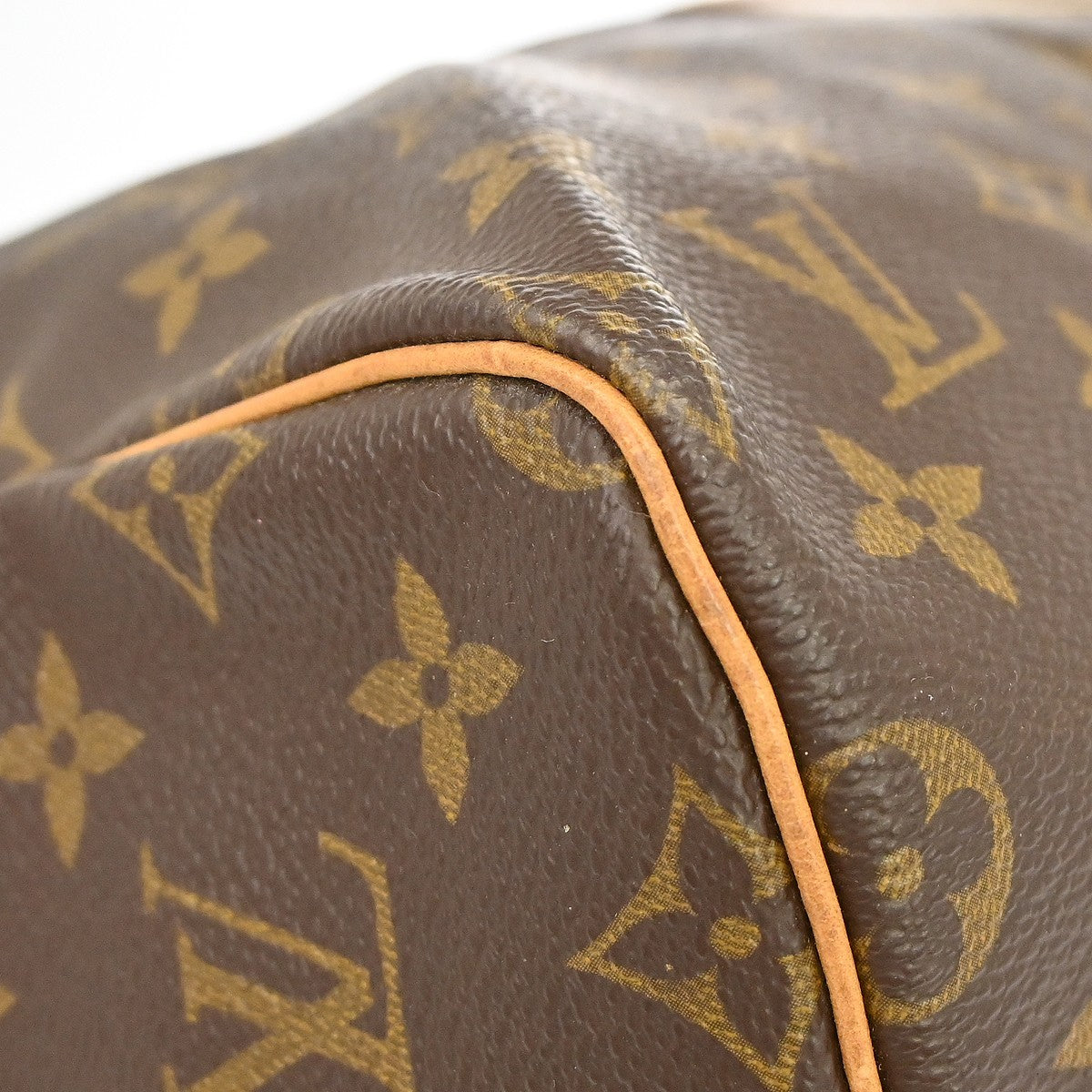 Louis Vuitton Keepall Monogram Canvas Brown Canvas Travel Bag Bag (Pre-Owned)