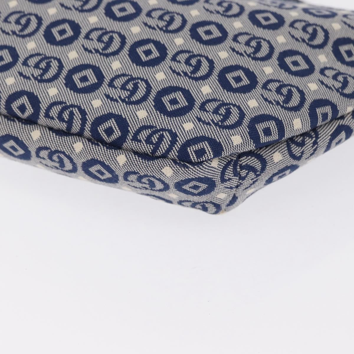 Gucci Children's Belt Printed Gg Coated Canvas Navy Canvas Handbag (Pre-Owned)