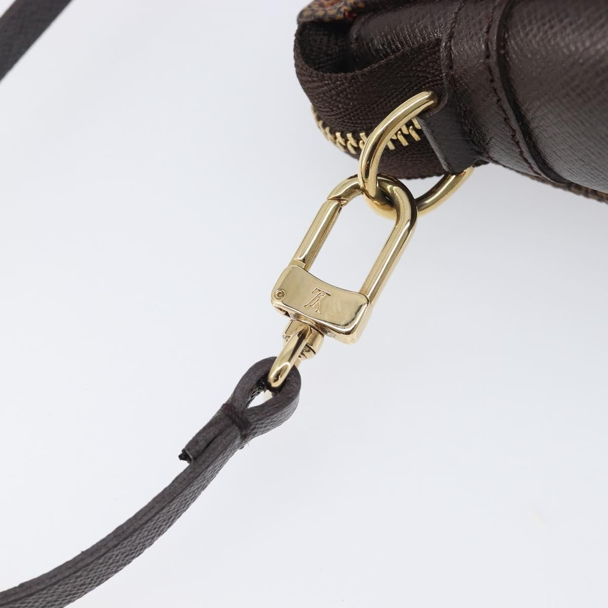 Louis Vuitton Trousse Make Up Damier Brown Canvas Clutche & Pouche Bag (Pre-Owned)