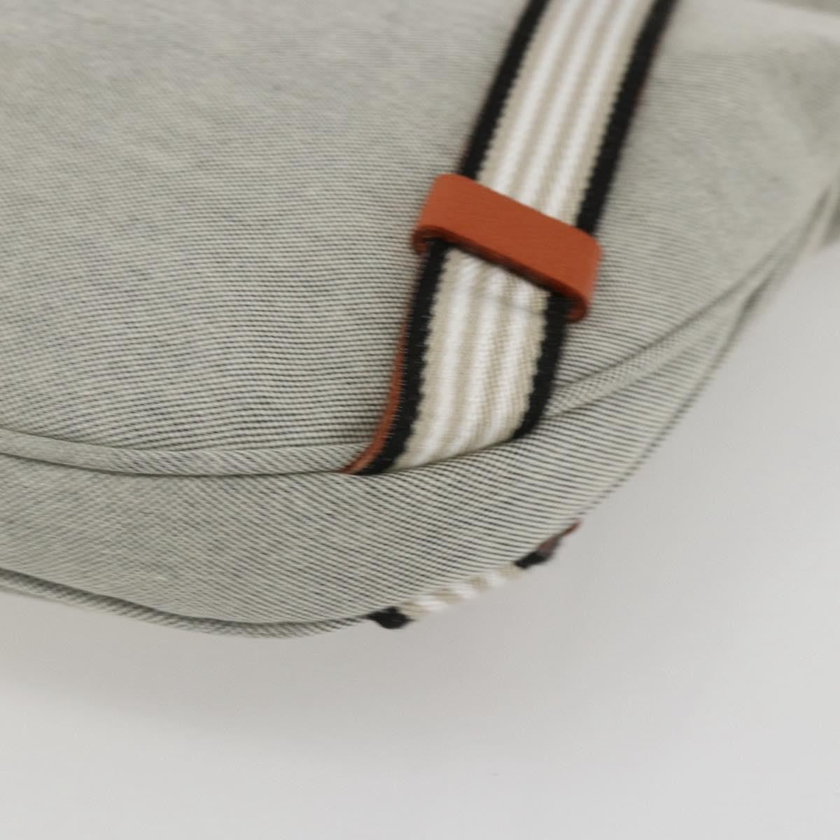 Burberry Blue Label Canvas Gray Canvas Shoulder Bag Bag (Pre-Owned)