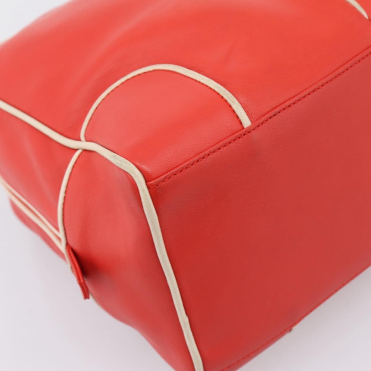 Loewe Vintage Leather Red Leather Shoulder Bag Bag (Pre-Owned)