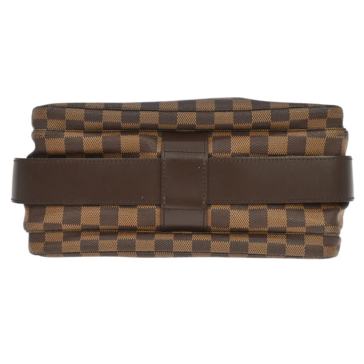 Louis Vuitton Naviglio Damier Ebene Brown Canvas Shoulder Bag Bag (Pre-Owned)