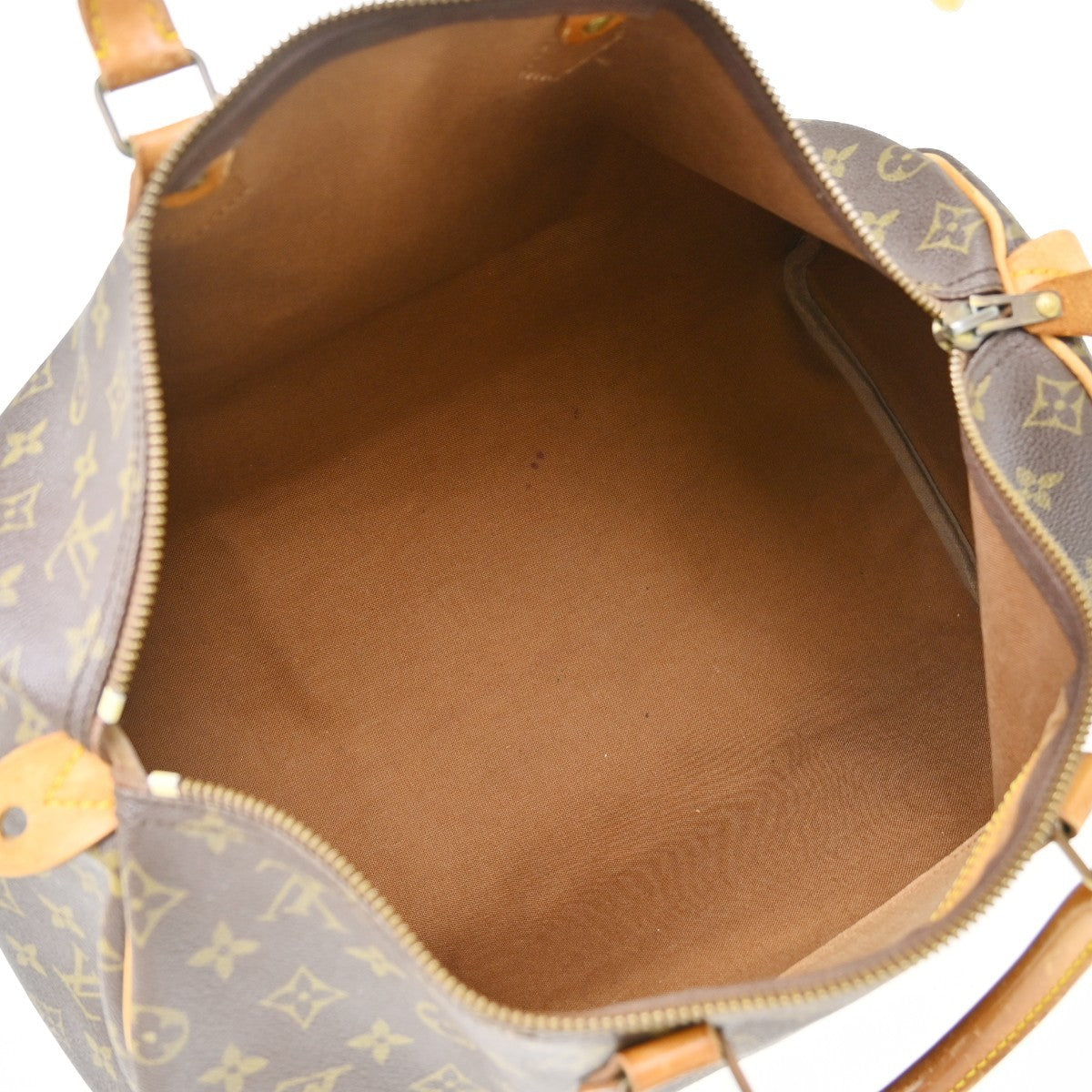 Louis Vuitton Speedy Monogram Canvas Brown Canvas Handbag (Pre-Owned)