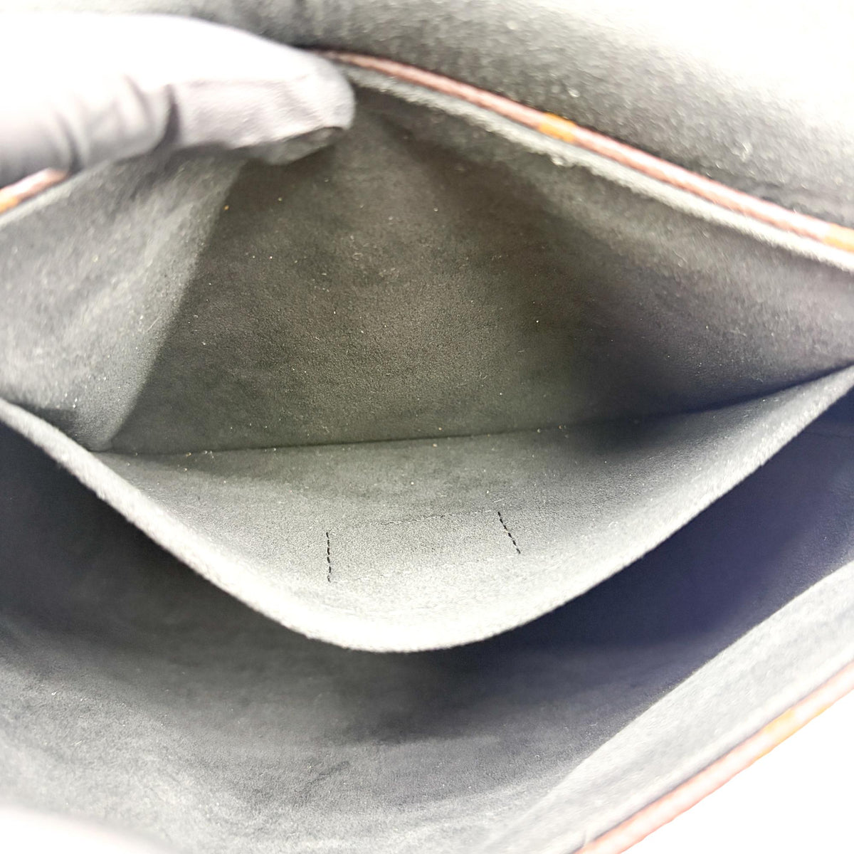 Louis Vuitton Locky Monogram Canvas With Leather Black Canvas Handbag (Pre-Owned)