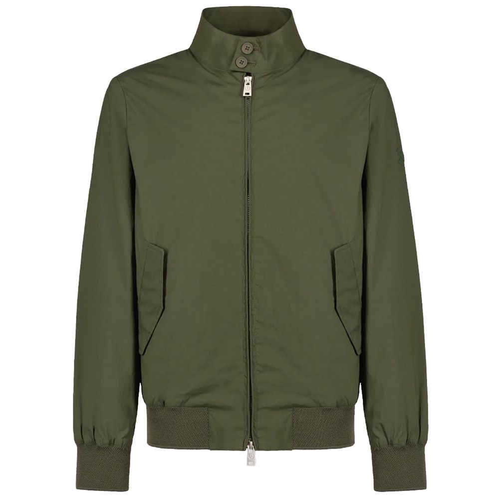 People Of Shibuya Green Cotton Men's Jacket