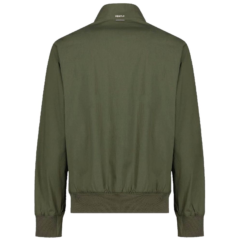 People Of Shibuya Green Cotton Men's Jacket