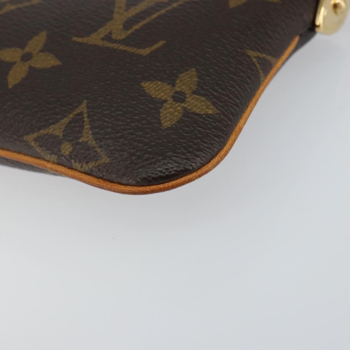 Louis Vuitton Milla Pochette Monogram Canvas Brown Canvas Clutche & Pouche Bag (Pre-Owned)