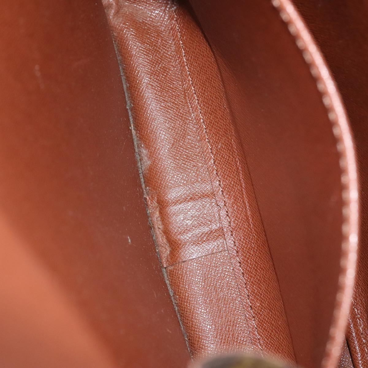 Louis Vuitton Cartouchiere Monogram Canvas Brown Canvas Shoulder Bag Bag (Pre-Owned)