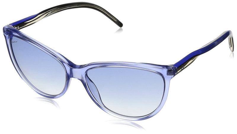 Gucci Women's Blue Plastic Cat Eye Sunglasses G GG 3641/S 0XACG 343657