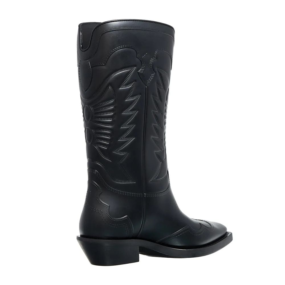 Dior Black Leather Women's Boot