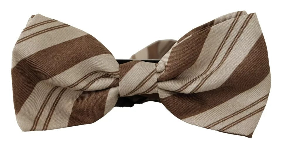 Dolce & Gabbana Multicolor Patterned Adjustable Neck Bow Tie Men's Men