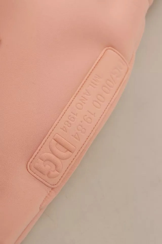 Dolce & Gabbana Pink Polyester SweatMen's Jogger Men's Pants (Pre-Owned)