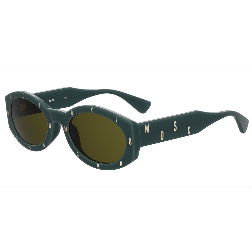 Moschino Green Acetate Women's Sunglasses
