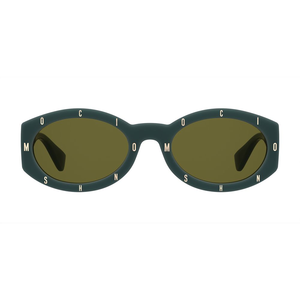 Moschino Green Acetate Women's Sunglasses
