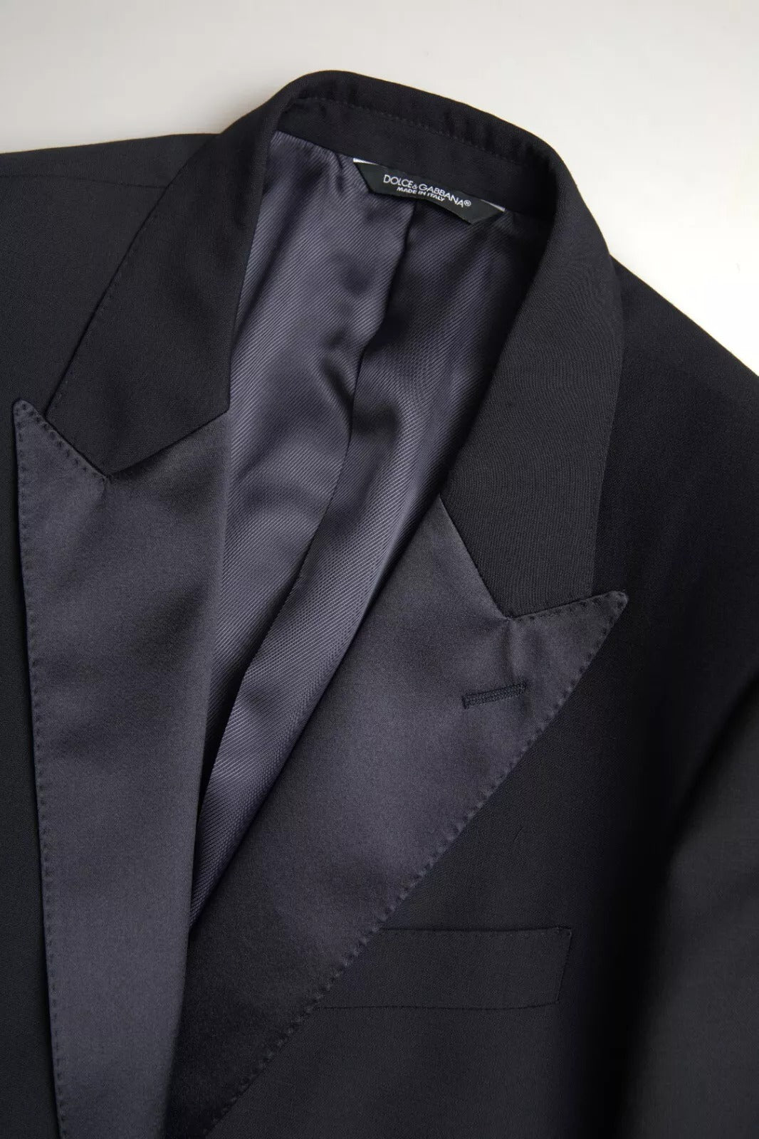 Dolce & Gabbana Blue 3 Piece Single Breasted MARTINI Men's Suit (Pre-Owned)