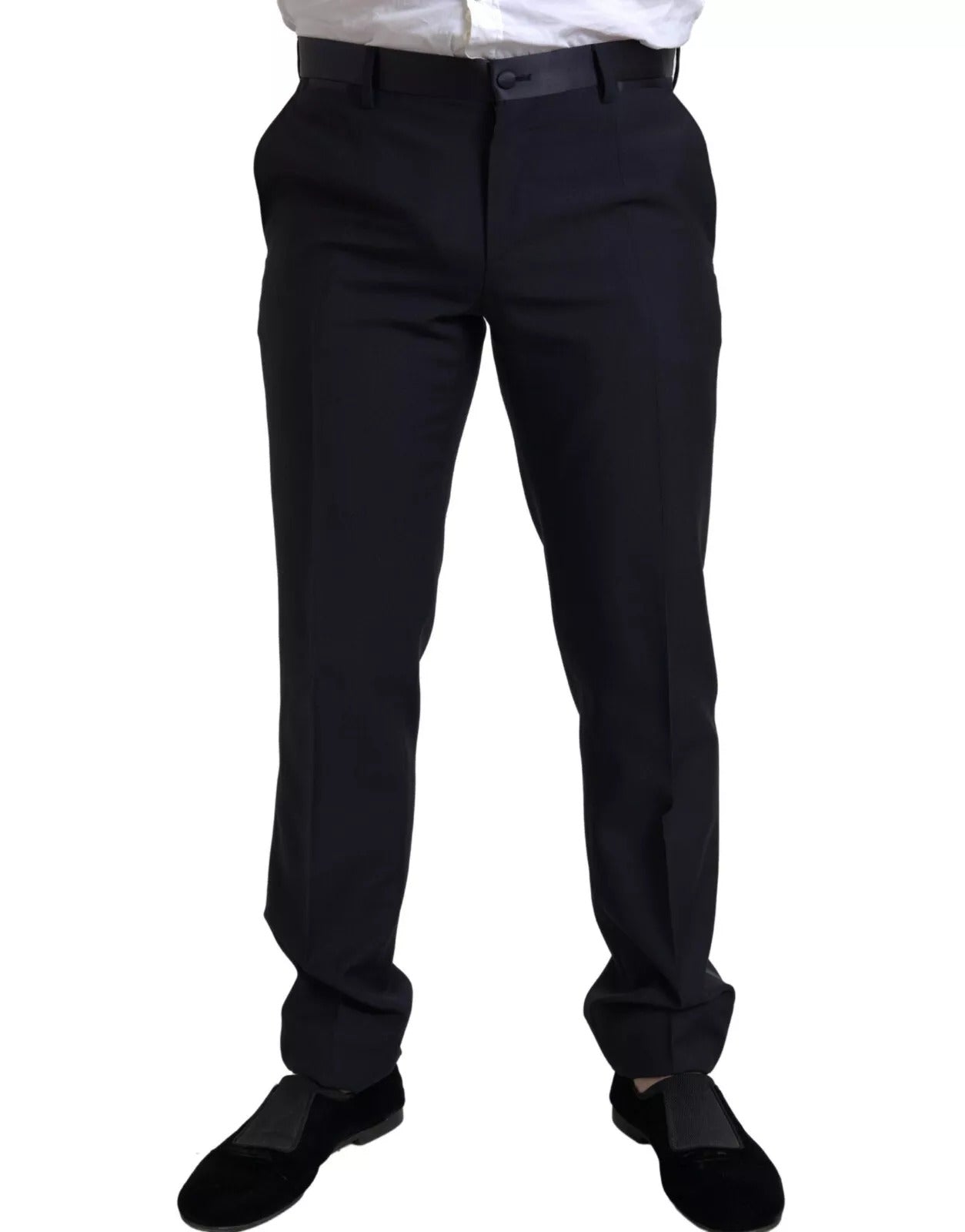 Dolce & Gabbana Blue 3 Piece Single Breasted MARTINI Men's Suit (Pre-Owned)