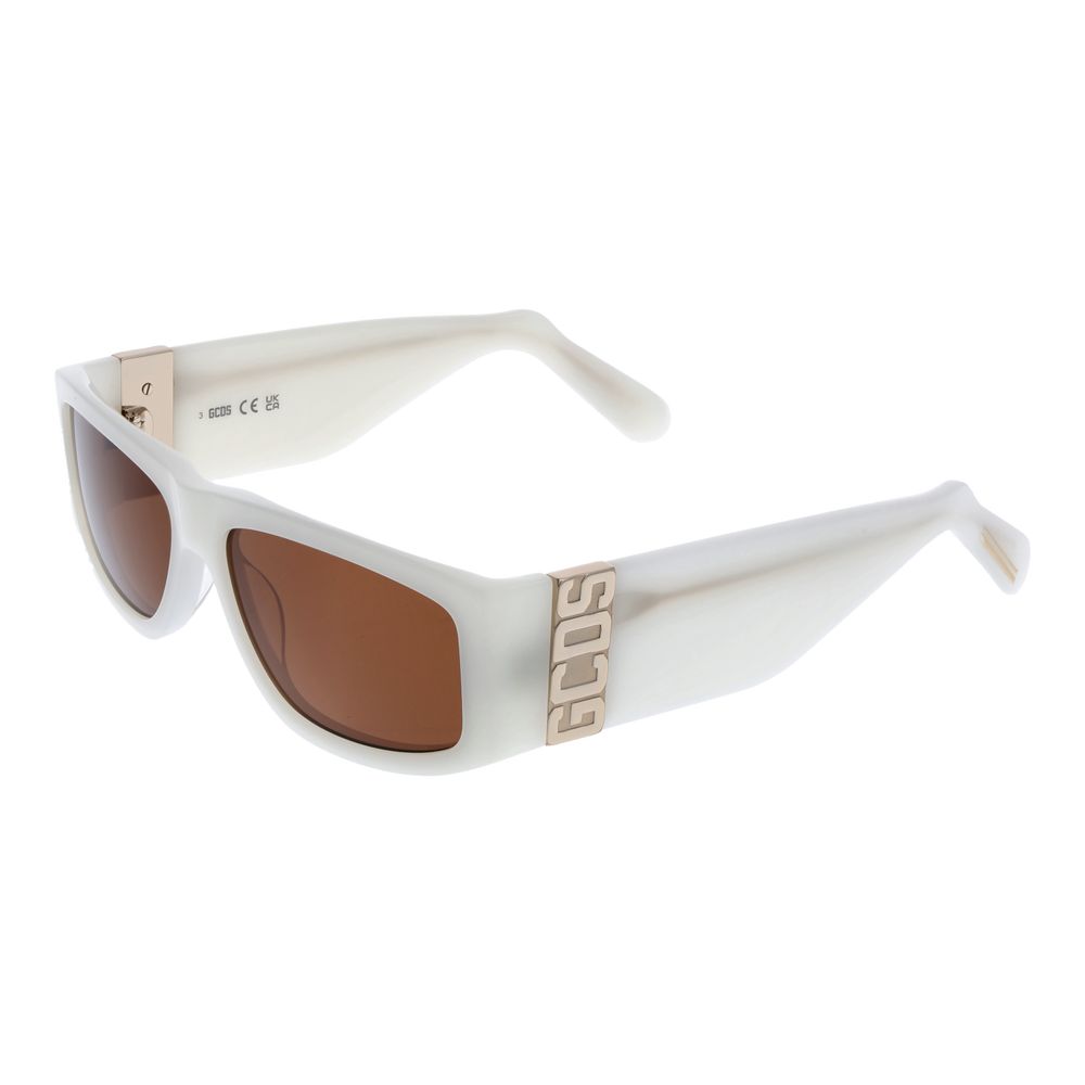 GCDS White Acetate  Sunglasses