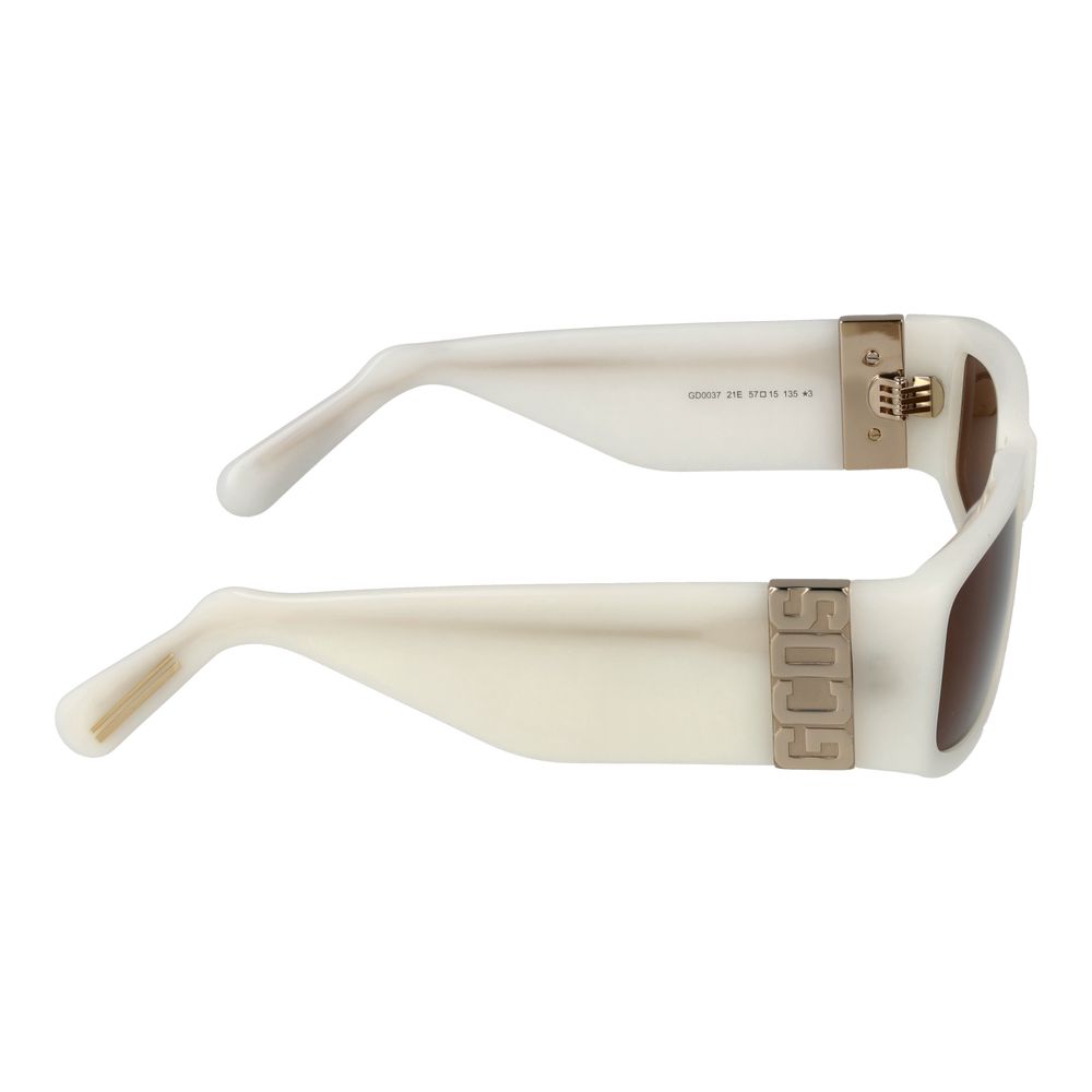 GCDS White Acetate  Sunglasses