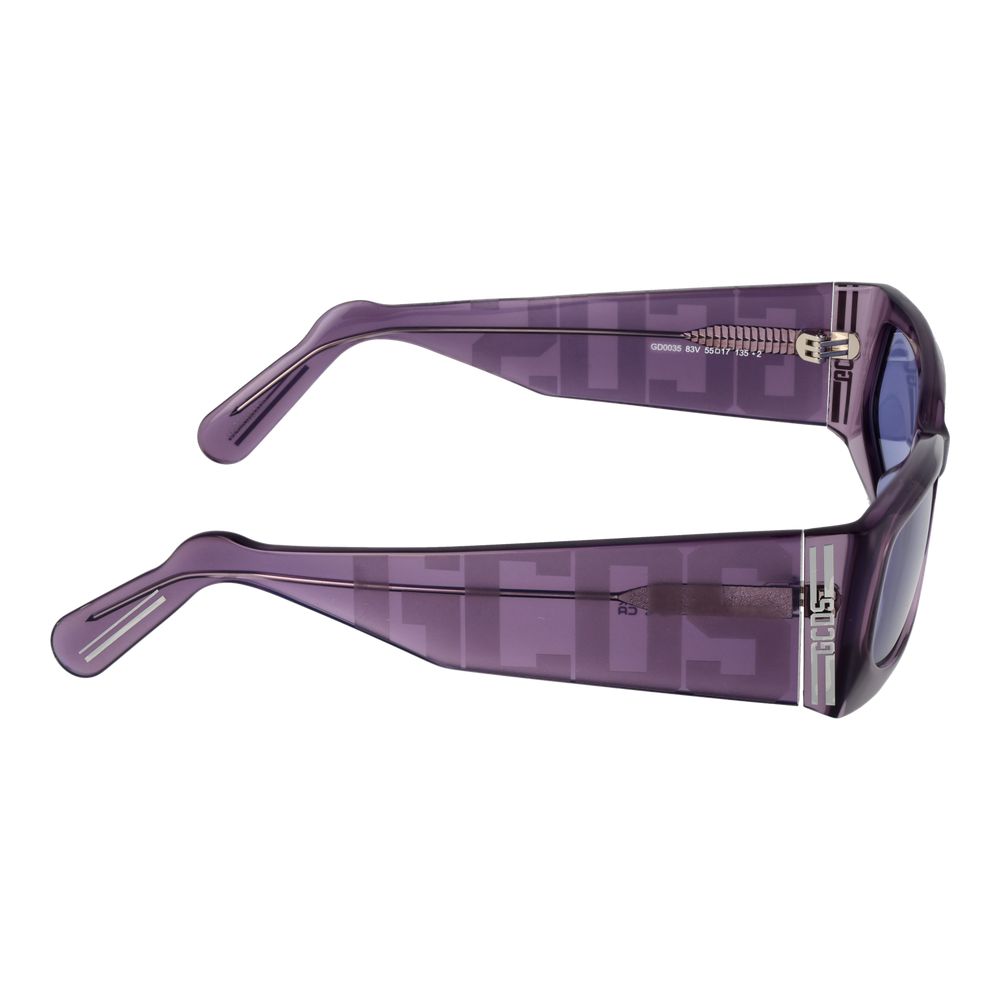 GCDS Purple Acetate  Sunglasses