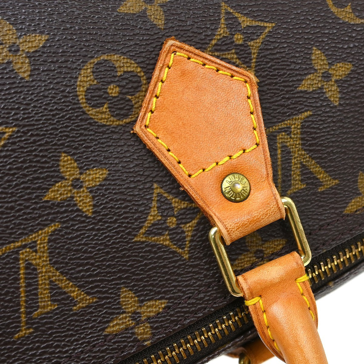 Louis Vuitton Speedy Monogram Canvas Brown Canvas Handbag (Pre-Owned)