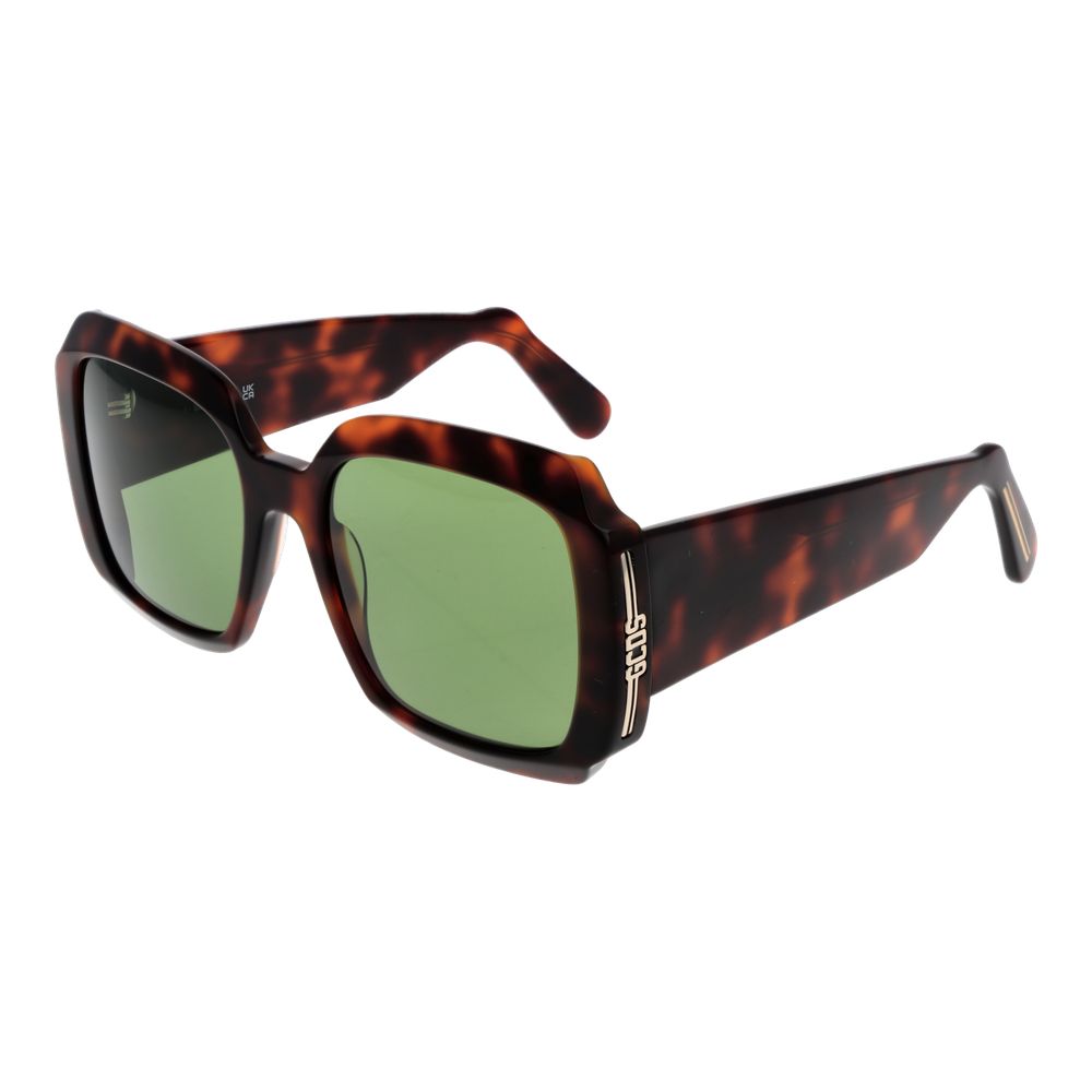 GCDS Brown Plastic  Sunglasses
