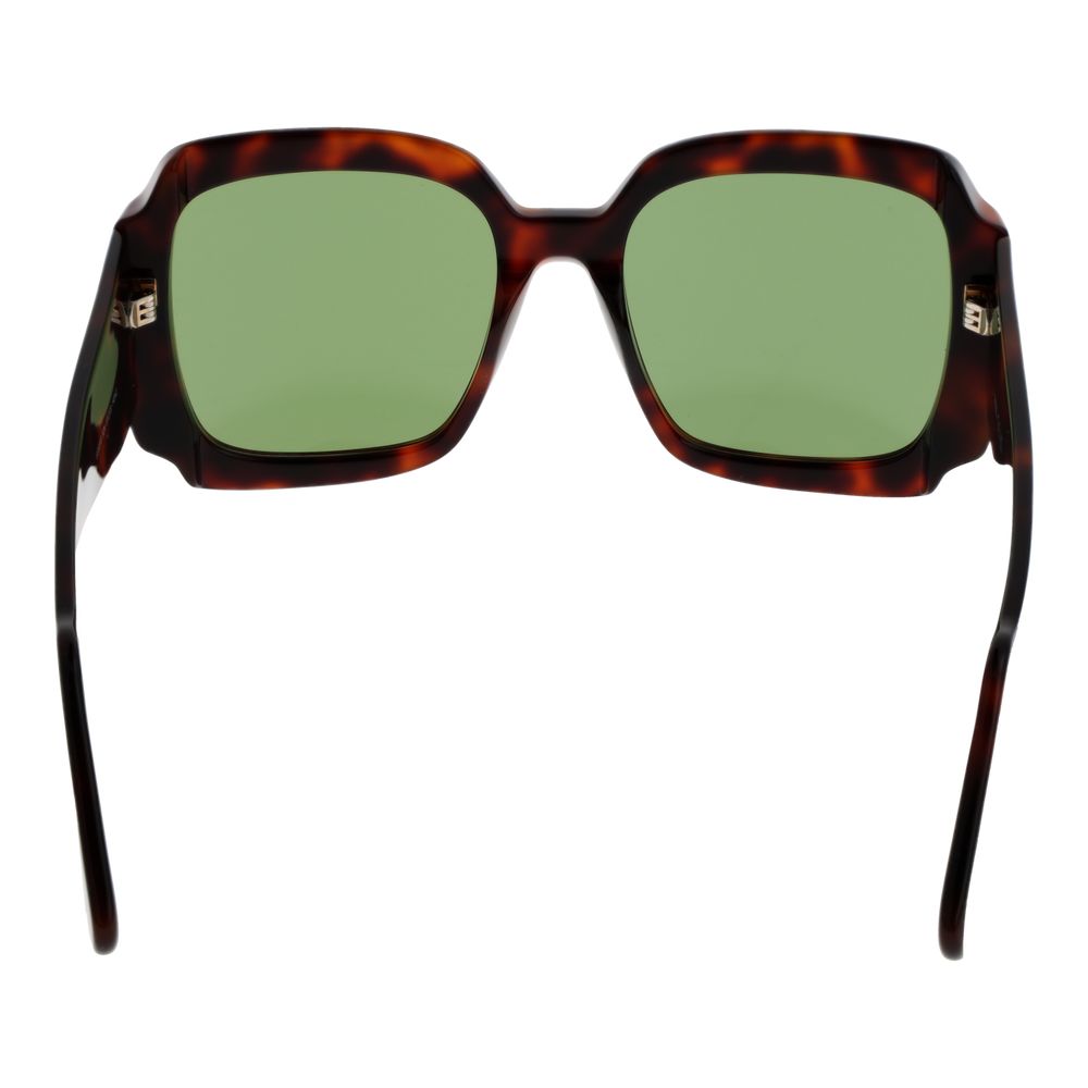 GCDS Brown Plastic  Sunglasses