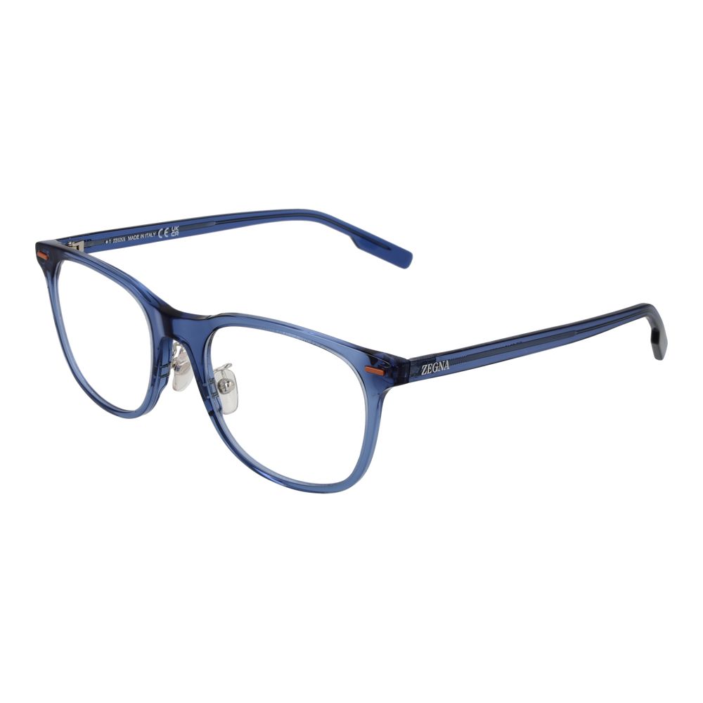 Ermenegildo Zegna Blue Acetate Glasses Men's (Frames)