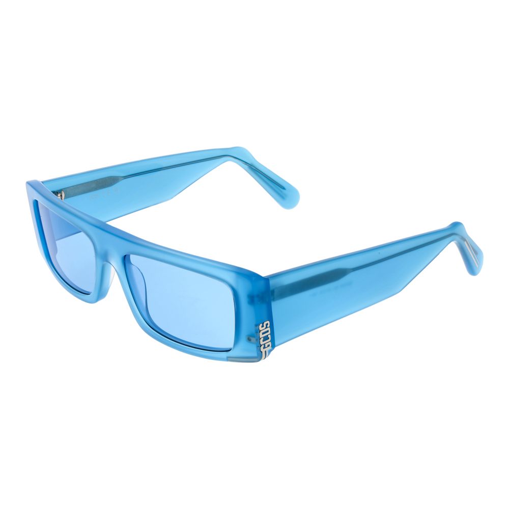GCDS Blue Plastic  Sunglasses