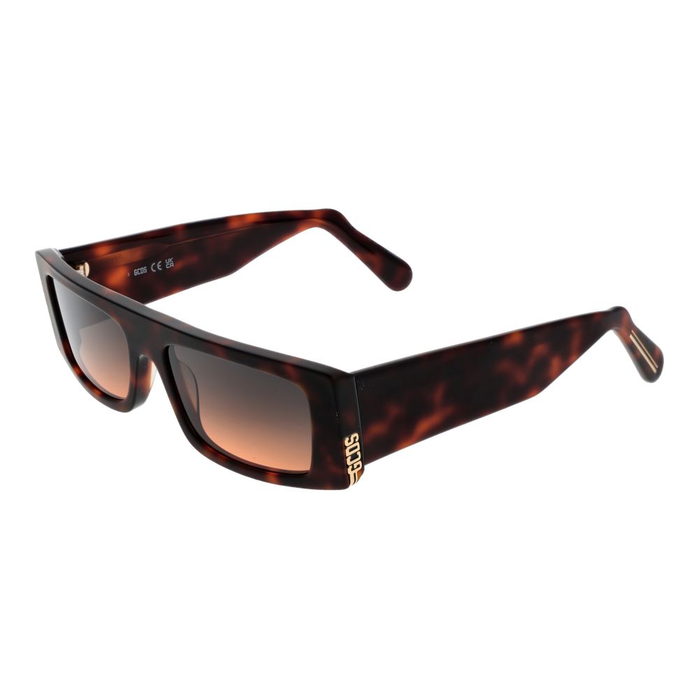 GCDS Brown Acetate  Sunglasses