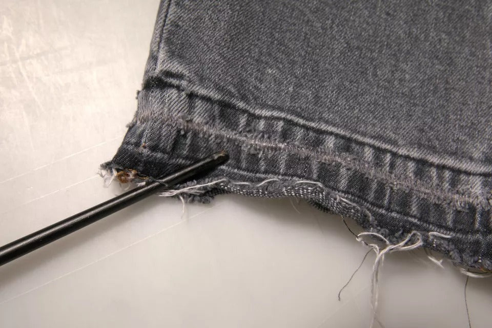 Dolce & Gabbana Gray Logo Cotton Stretch Skinny Denim Men's Jeans (Pre-Owned)