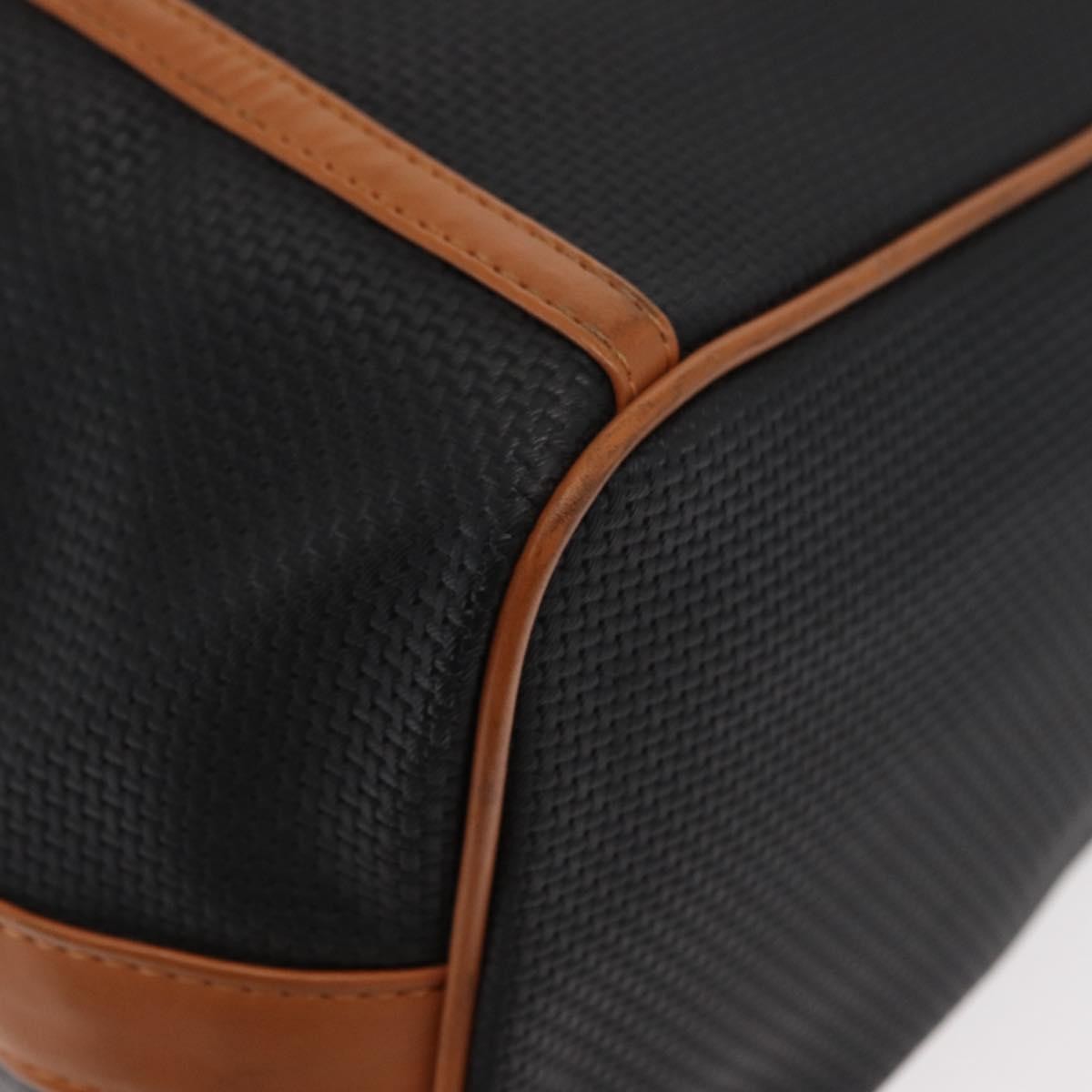 Saint Laurent Vintage Canvas Black Canvas Shoulder Bag Bag (Pre-Owned)