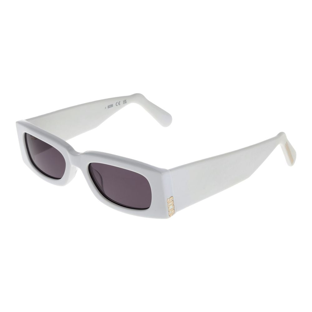 GCDS White Plastic  Sunglasses