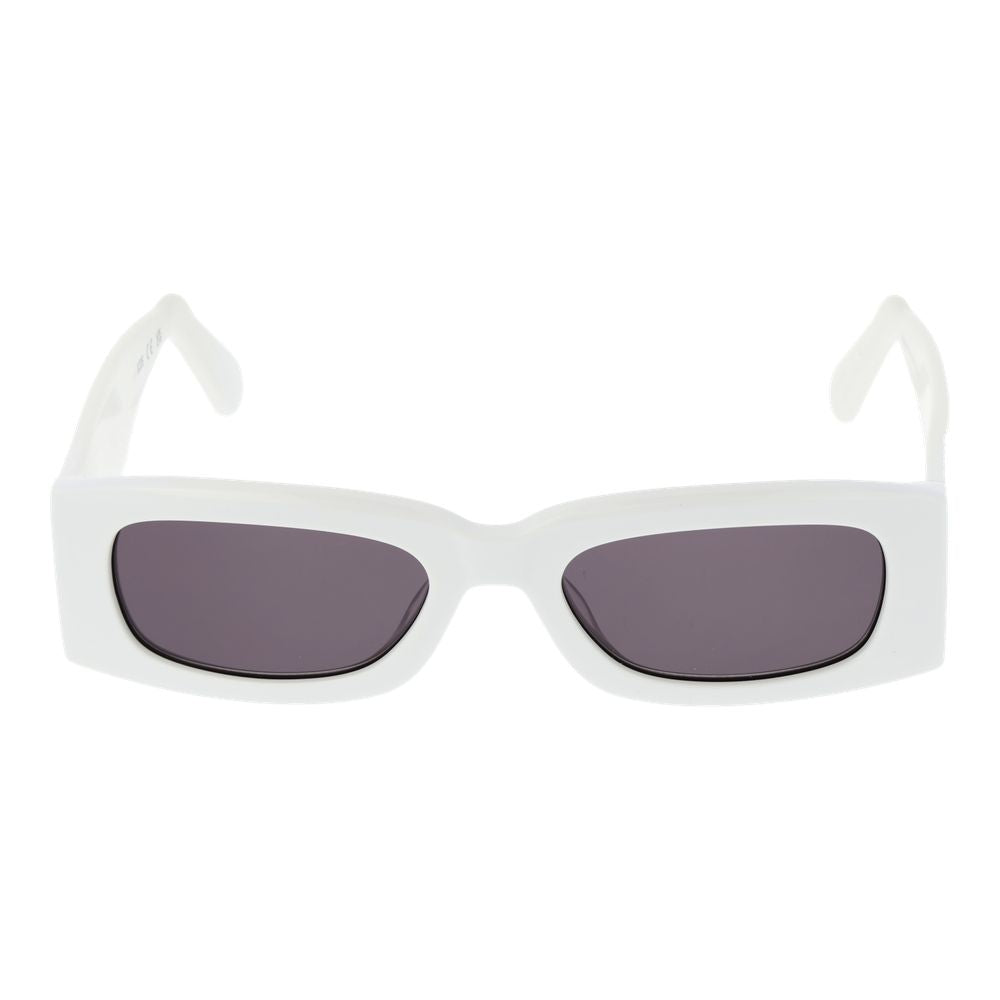 GCDS White Plastic  Sunglasses