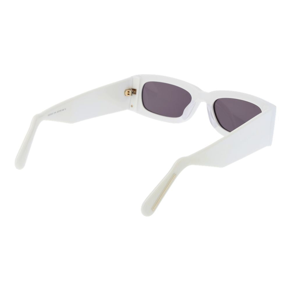 GCDS White Plastic  Sunglasses