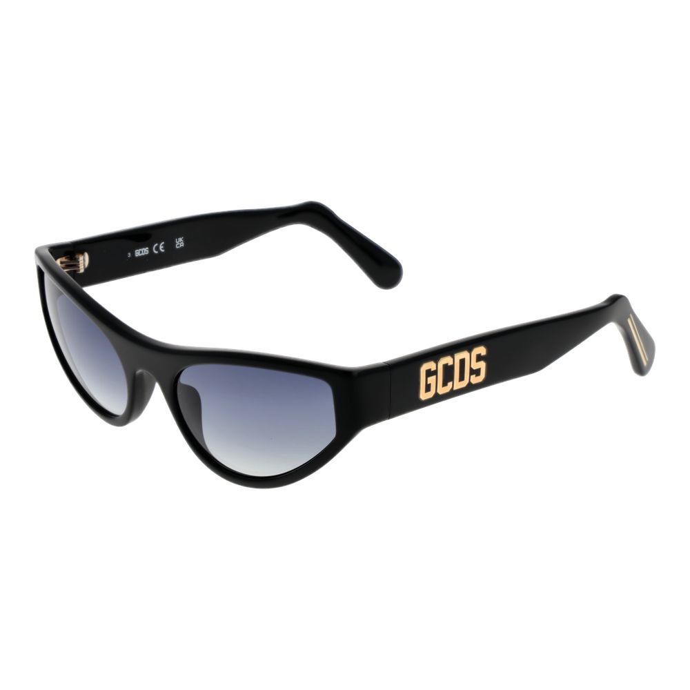 GCDS Black Acetate  Sunglasses