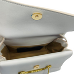 Alexander McQueen  Women's The Story Ivory Leather Cross-body Bag