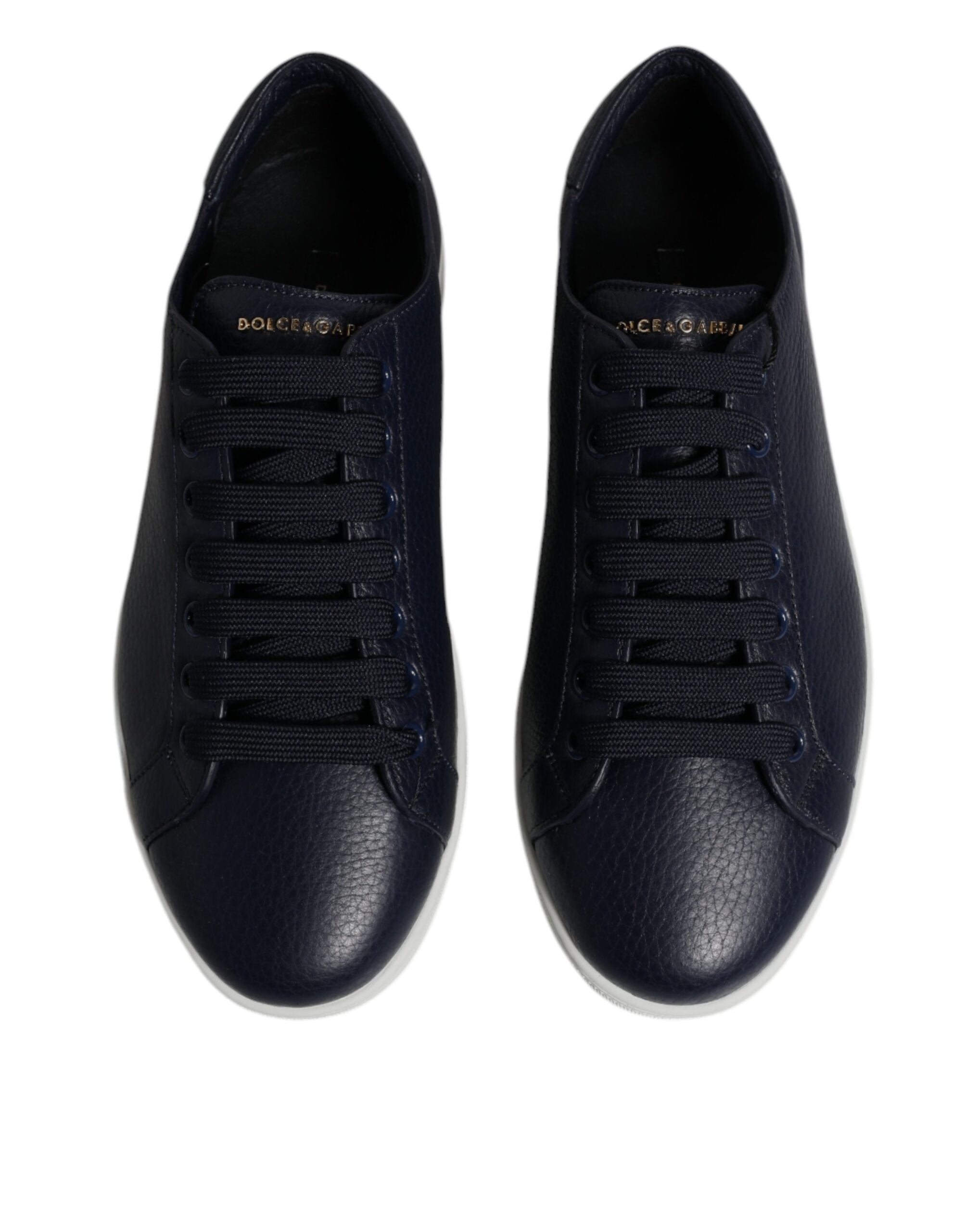 Dolce & Gabbana Blue Low Top Men Saint Tropez Sneakers Men's Shoes