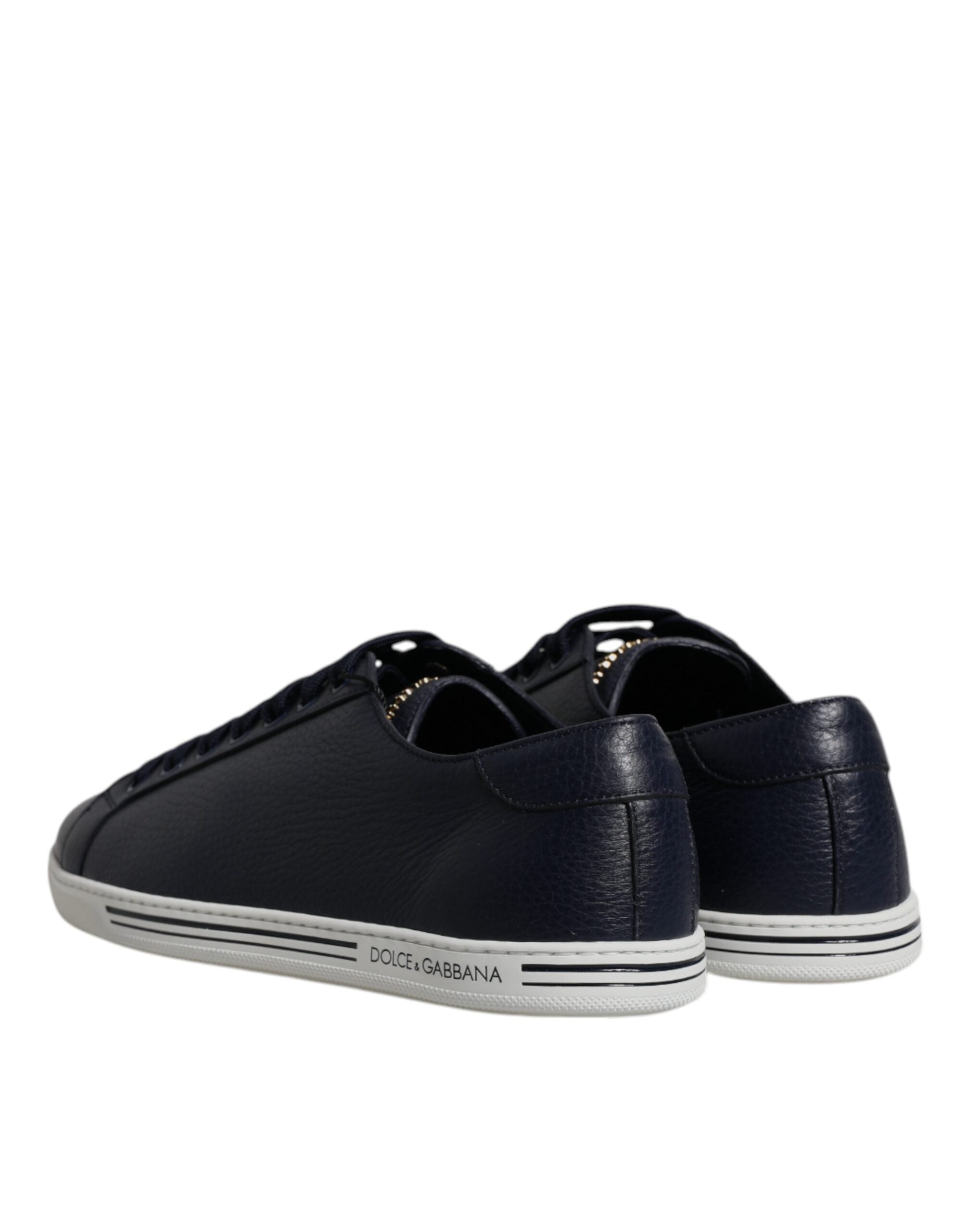 Dolce & Gabbana Blue Low Top Men Saint Tropez Sneakers Men's Shoes