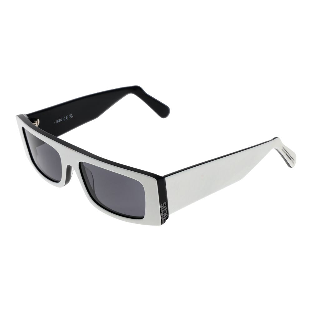 GCDS White Plastic  Sunglasses
