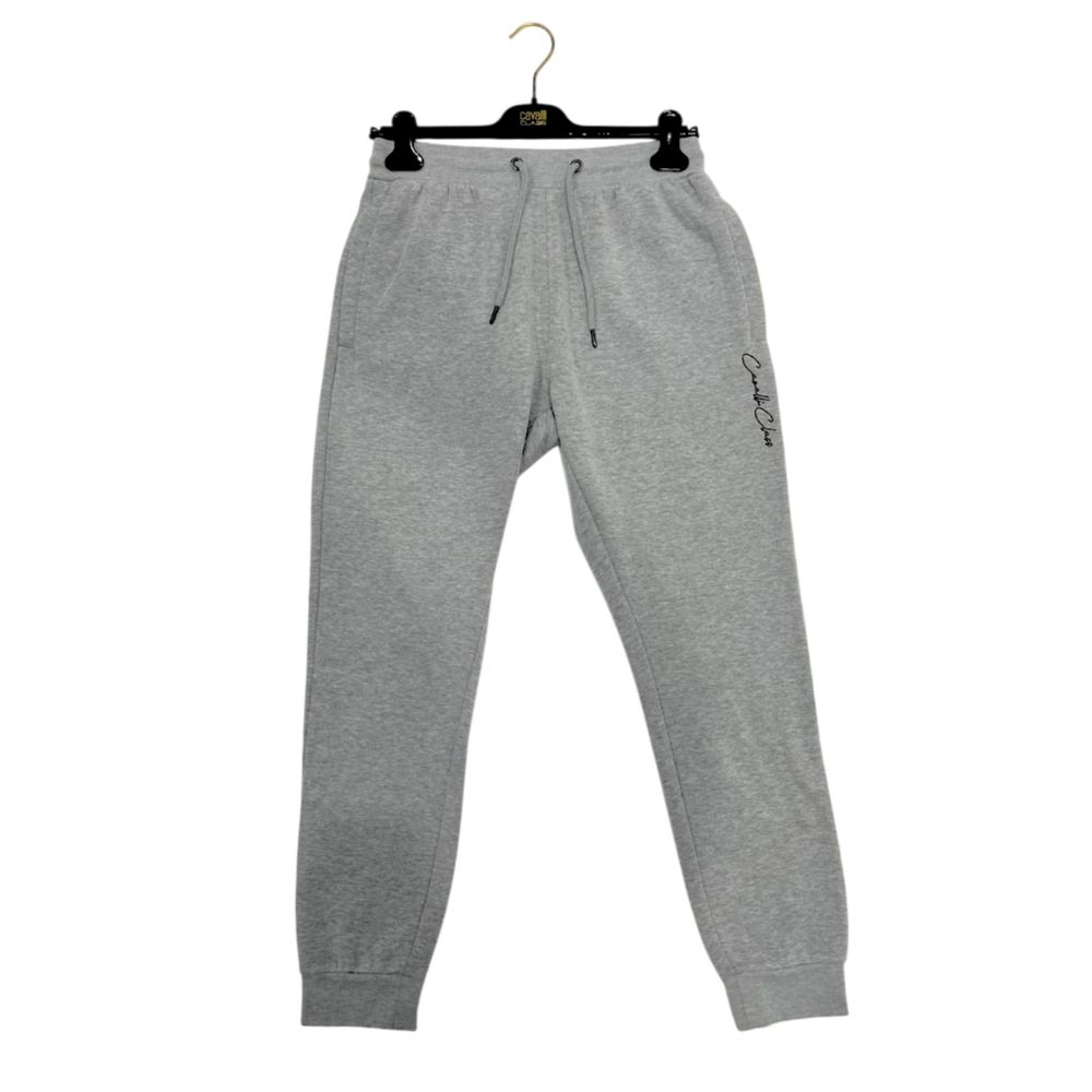 Cavalli Class Gray Polyester Women's Sport Women's Pant