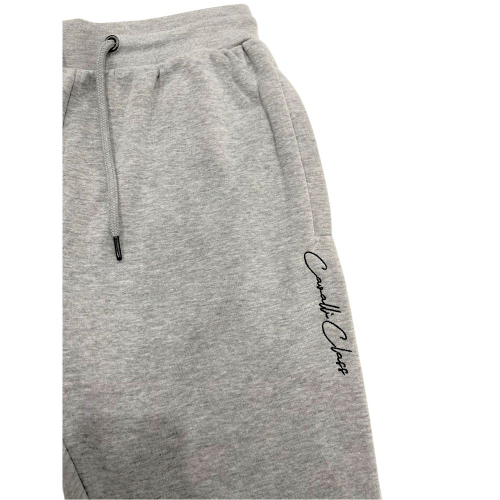 Cavalli Class Gray Polyester Women's Sport Women's Pant