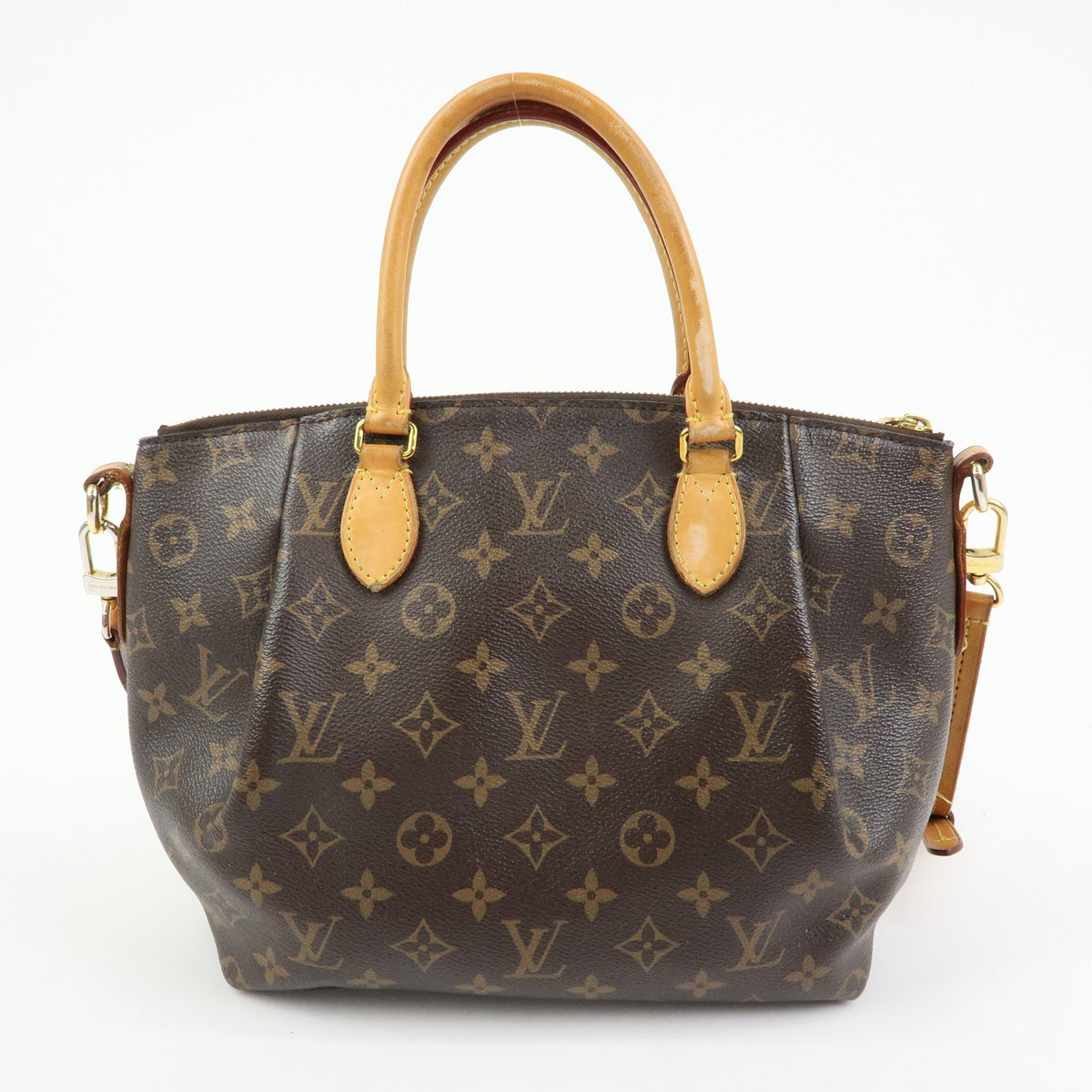 Louis Vuitton Turenne Monogram Canvas Brown Canvas Handbag (Pre-Owned)