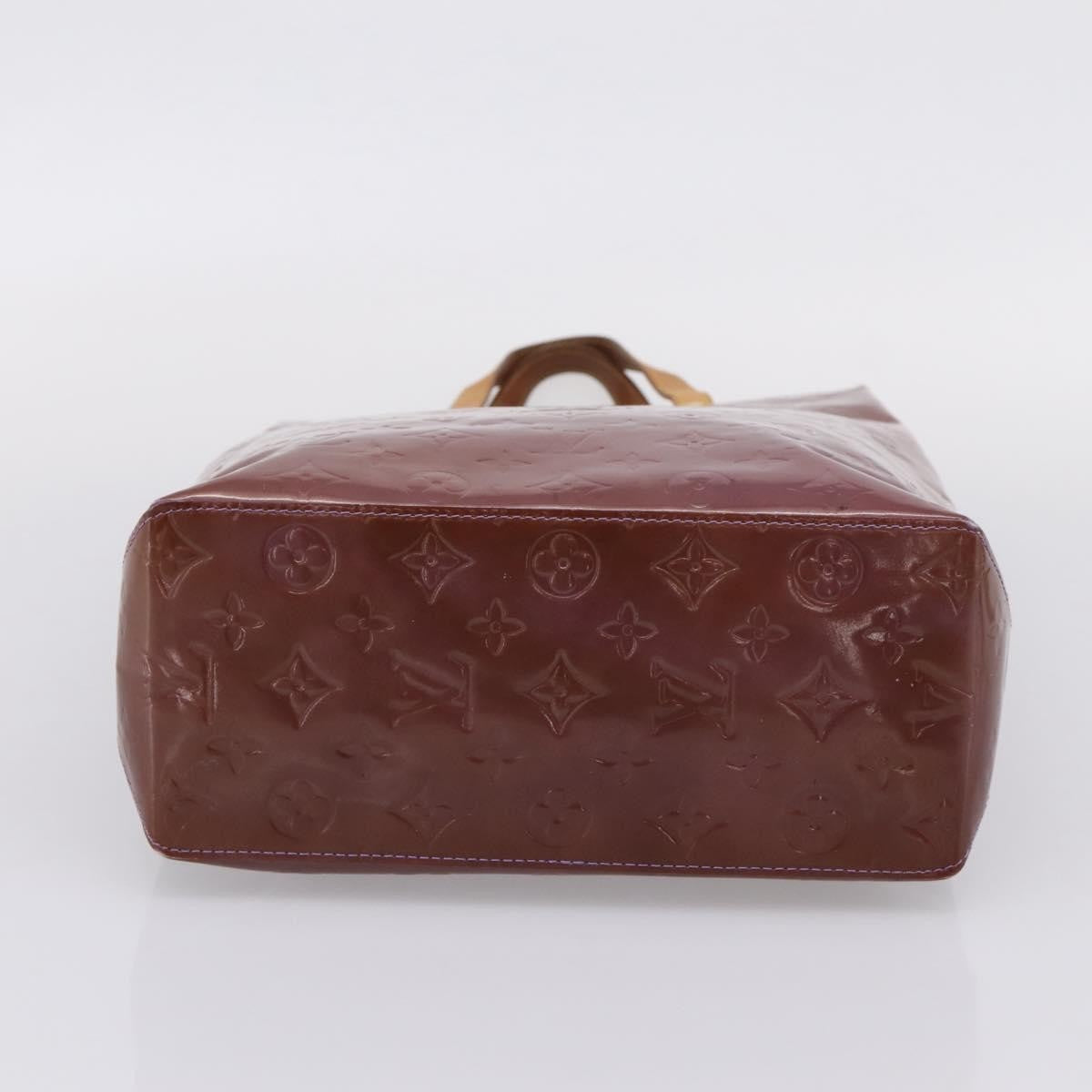 Louis Vuitton Reade Monogram Vernis Purple Patent_Leather Handbag (Pre-Owned)