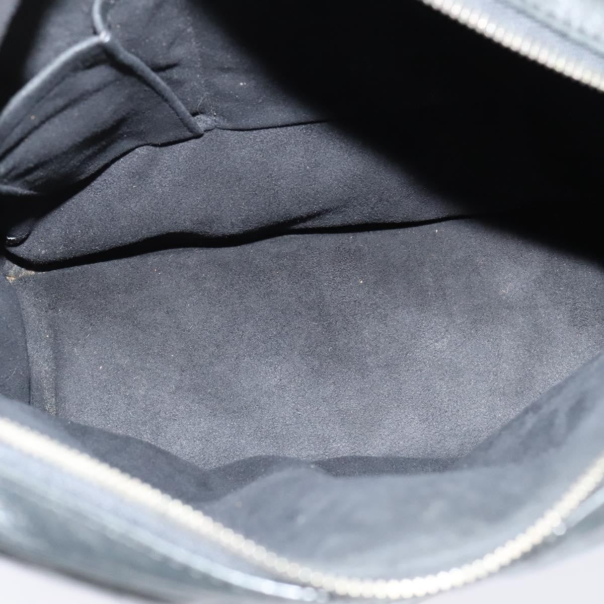 Louis Vuitton Clarkson Messenger Monogram Shadow Leather Black Leather Bag (Pre-Owned)