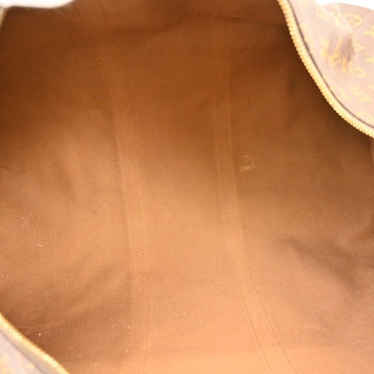 Louis Vuitton Keepall Monogram Canvas Brown Canvas Travel Bag Bag (Pre-Owned)