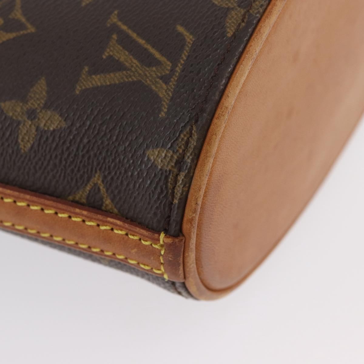 Louis Vuitton Drouot Monogram Canvas Brown Canvas Shoulder Bag Bag (Pre-Owned)