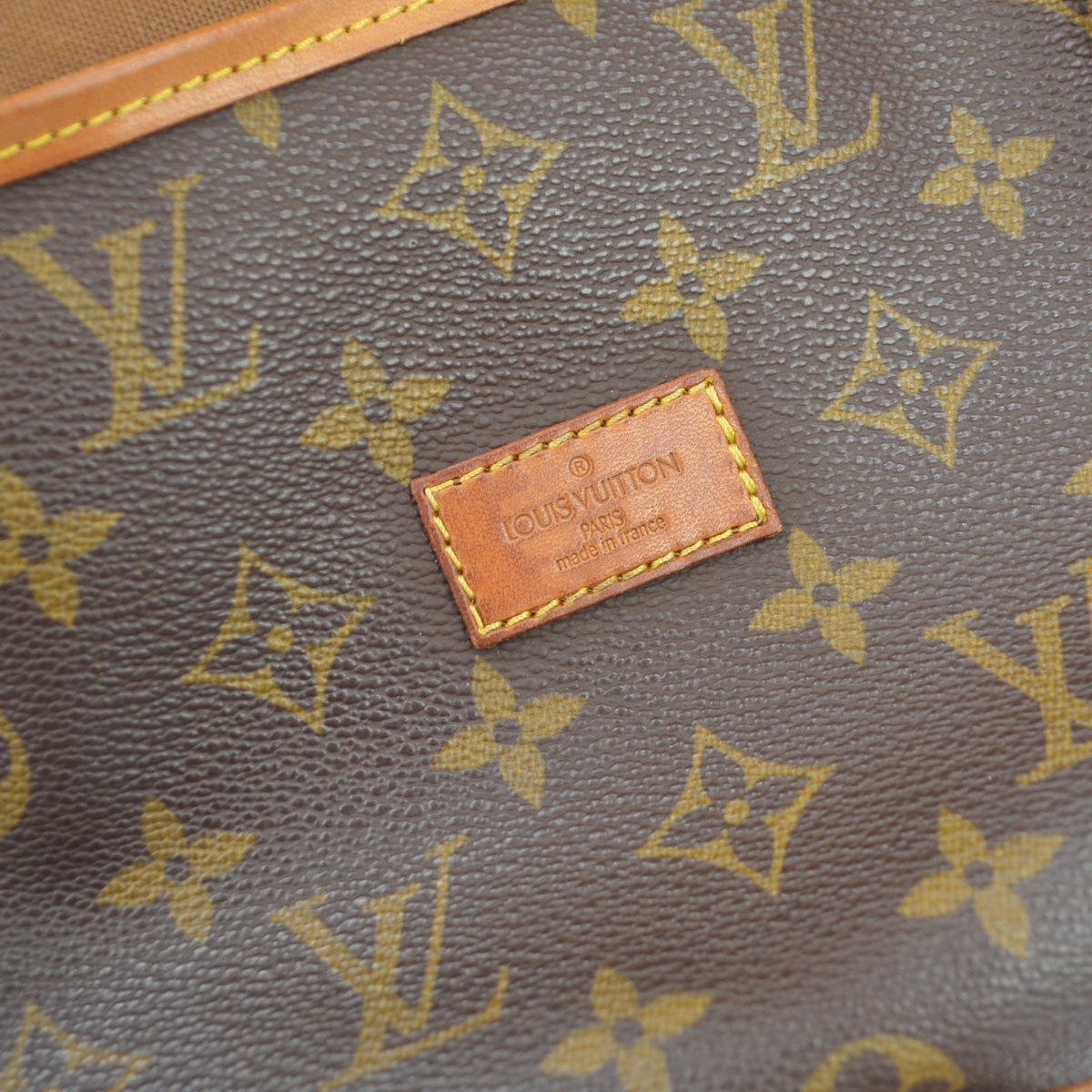Louis Vuitton Saumur Monogram Canvas Brown Canvas Shoulder Bag Bag (Pre-Owned)